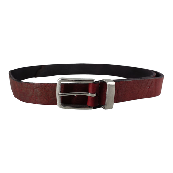 Nybrutalism Belt | Burgundy