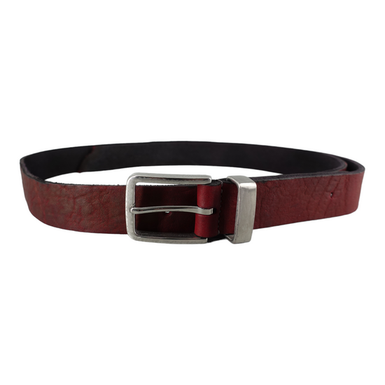 Nybrutalism Belt | Burgundy